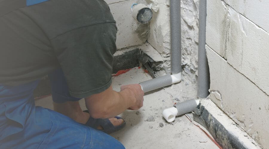 Expert burst pipe repair services in Oden, MI